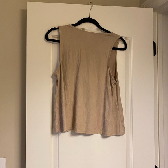 Suede Criss-Cross Top - Picture 3 of 3